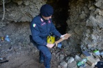 VALGANNA SAN GEMOLO OPERAZIONE ANTIBIVACCHI SPACCIATORI NEI BOSCHI, CARABINIERI COMPAGNIA LUINO, STAZIONE CUVIO E FORESTALI CUNARDO COORDINATI DAL CAPITANO ALESSANDRO VOLPINI, LUOGOTENENTE CARIOLA, MARESCIALLO CAPO SALVADORI E MARESCIALLO DI NISIO