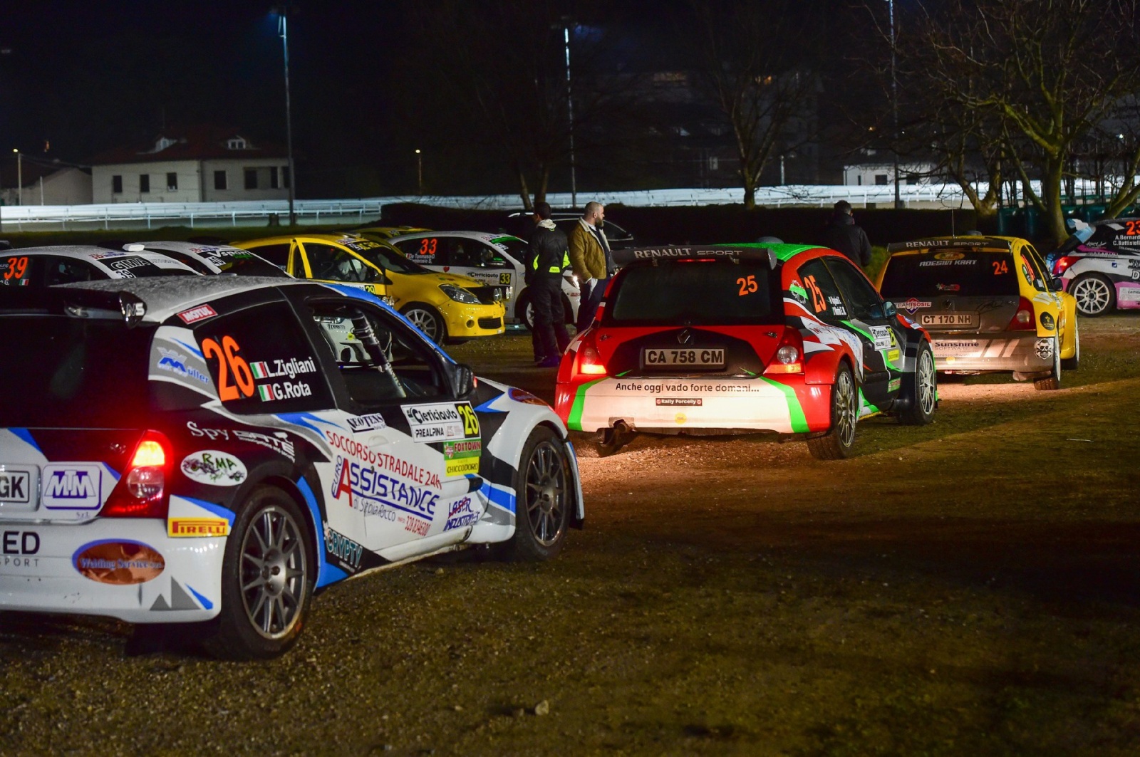 VARESE PROVA SPECIALE SPETTACOLO RALLY DEI LAGHI 31ESIMA EDIZIONE IPPODROMO LE BETTOLE