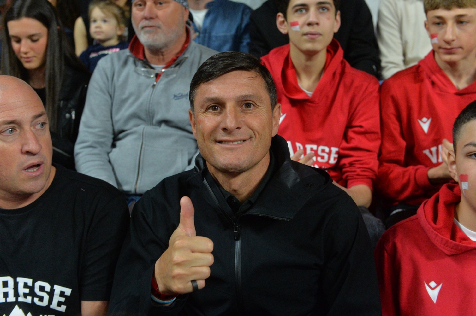 VARESE. BASKET LBA. OPENJOBMETIS VARESE-GIVOVA SCAFATI NELLA FOTO JAVIER ZANETTI