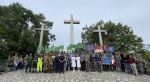 CAMPO DEI FIORI. FESTA DELLA MONTAGNA 2024, FERRAGOSTO CON GLI ALPINI DELLÕASSOCIAZIONE DI VARESE AL GRAND HOTEL. MESSA ALLE TRE CROCI E PRANZO