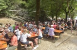 CAMPO DEI FIORI. FESTA DELLA MONTAGNA 2024, FERRAGOSTO CON GLI ALPINI DELLÕASSOCIAZIONE DI VARESE AL GRAND HOTEL. MESSA ALLE TRE CROCI E PRANZO