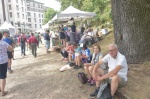 CAMPO DEI FIORI. FESTA DELLA MONTAGNA 2024, FERRAGOSTO CON GLI ALPINI DELLÕASSOCIAZIONE DI VARESE AL GRAND HOTEL. MESSA ALLE TRE CROCI E PRANZO