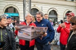 GRAN FONDO E MEDIO FONDO PARTENZE E VILLAGE NELLA FOTO MINISTRO GIORGETTI