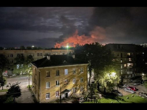 Difesa antiaerea in azione vicino gli aeroporti di Mosca