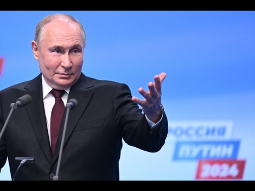 A Putin l'87,29%, risultato più alto in storia Russia