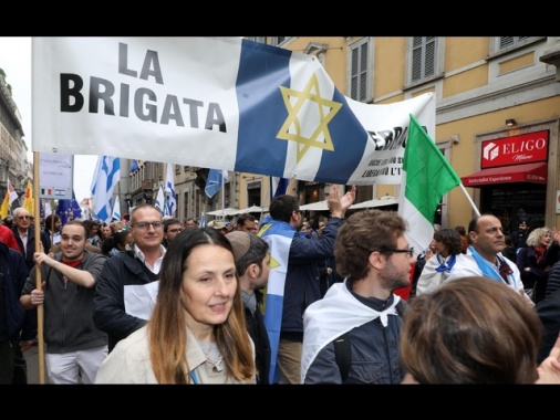 Brigata ebraica Milano, 'l'Anpi non dimentichi gli ostaggi'