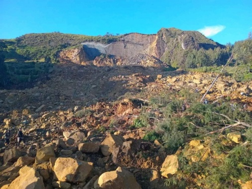 La frana in Papua Nuova Guinea provoca circa 670 morti