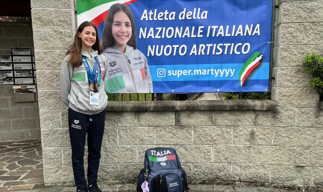 L’atleta Martina Pizio  (Foto Redazione)