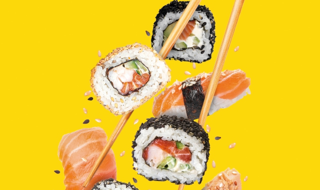 Stando ai rapporti di mercato di Glovo i prodotti più richiesti sono Nigiri Sake (salmone), hosomaki al salmone e sashimi al salmone (Foto Archivio)