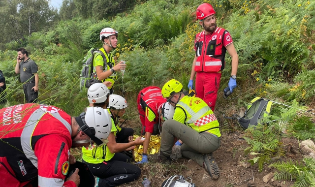 Le urla dalla zona impervia: così Giuseppina è stata salvata