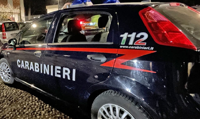 Intervenuti anche i carabinieri di Castiglione Olona (foto Archivio)