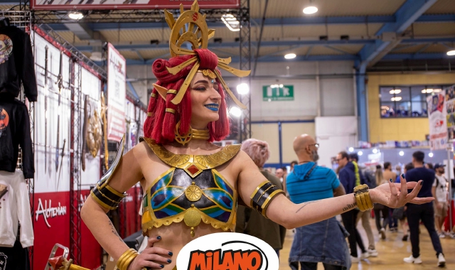 Costumi, colori e fantasia alla fiera del fumetto (foto facebook - comics & games)