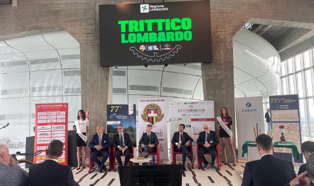 La presentazione del Trittico Lombardo (foto Angelo Puricelli/BLITZ)